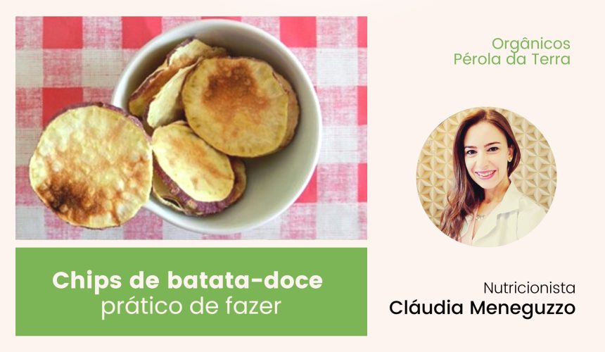 Chips de batata-doce