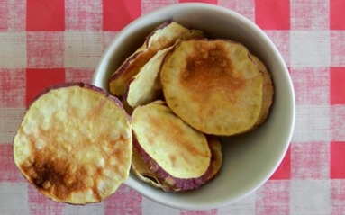 Chips de batata-doce