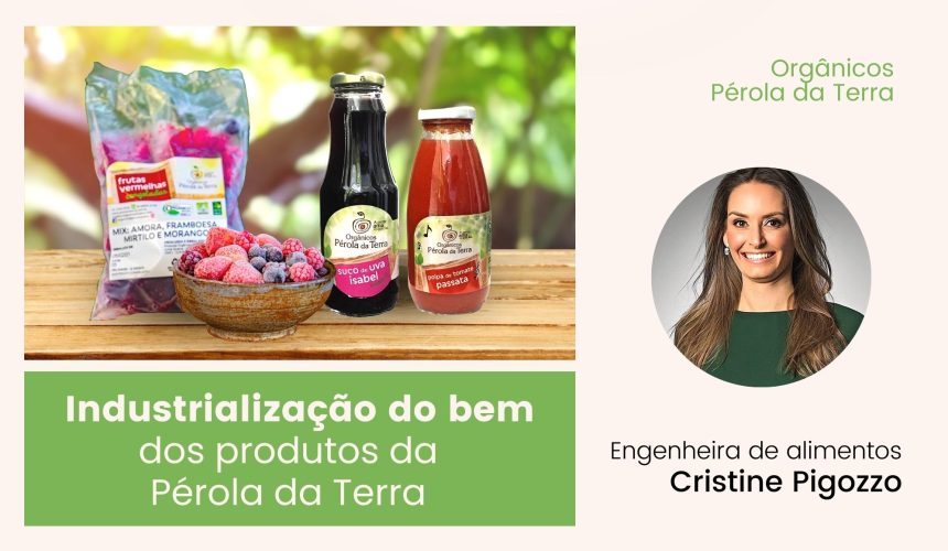 Industrialização do bem dos produtos da Pérola da Terra